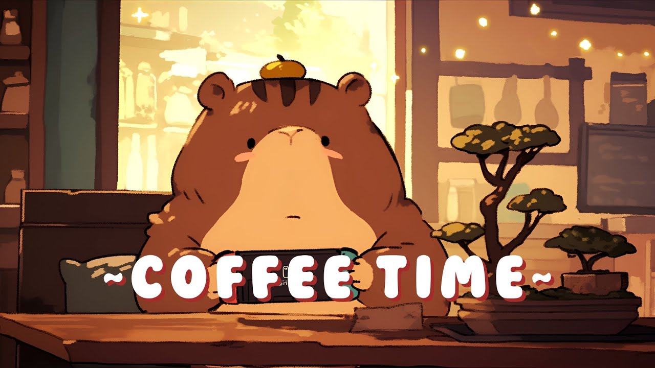 [Extended Mix] Capybara Music Corner | Cozy Beats for Relaxation 🦫 🎮 ☕