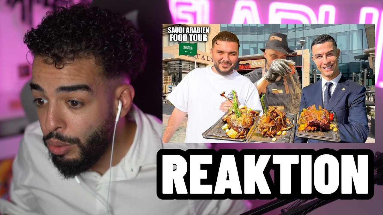 HIER GEHT RONALDO ESSEN ?! FOODTOUR DURCH SAUDI ARABIEN SAMI REAKTION
