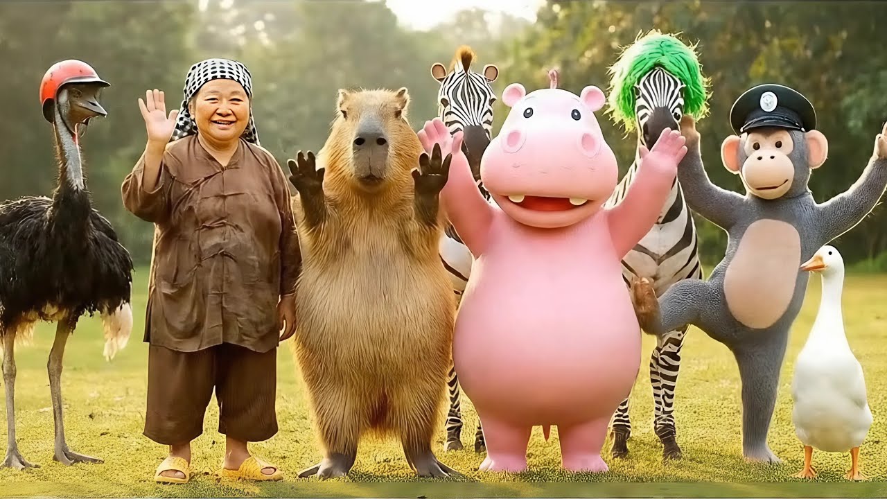 Capybara Tinh Nghịch | capy bị bắt qua campuchia ❤️ và hành trình trốn thoát