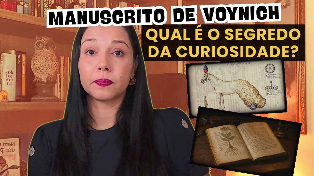 O MANUSCRITO VOYNICH DECIFRADO! O que REALMENTE está escondido nesse código literário