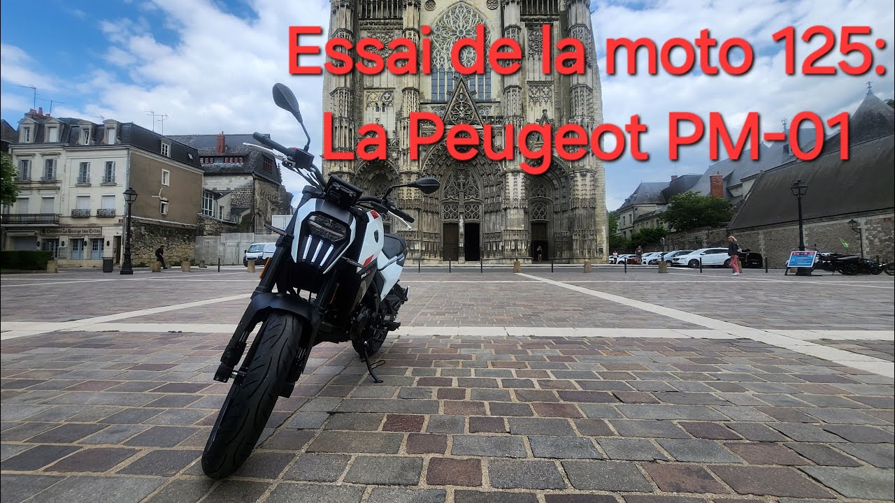 Essai de la moto 125 de chez Peugeot: la PM-01