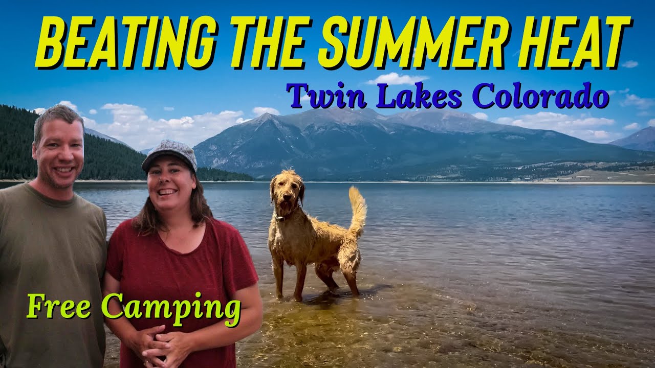 2 Free Camping locations at TWIN LAKES, Colorado!