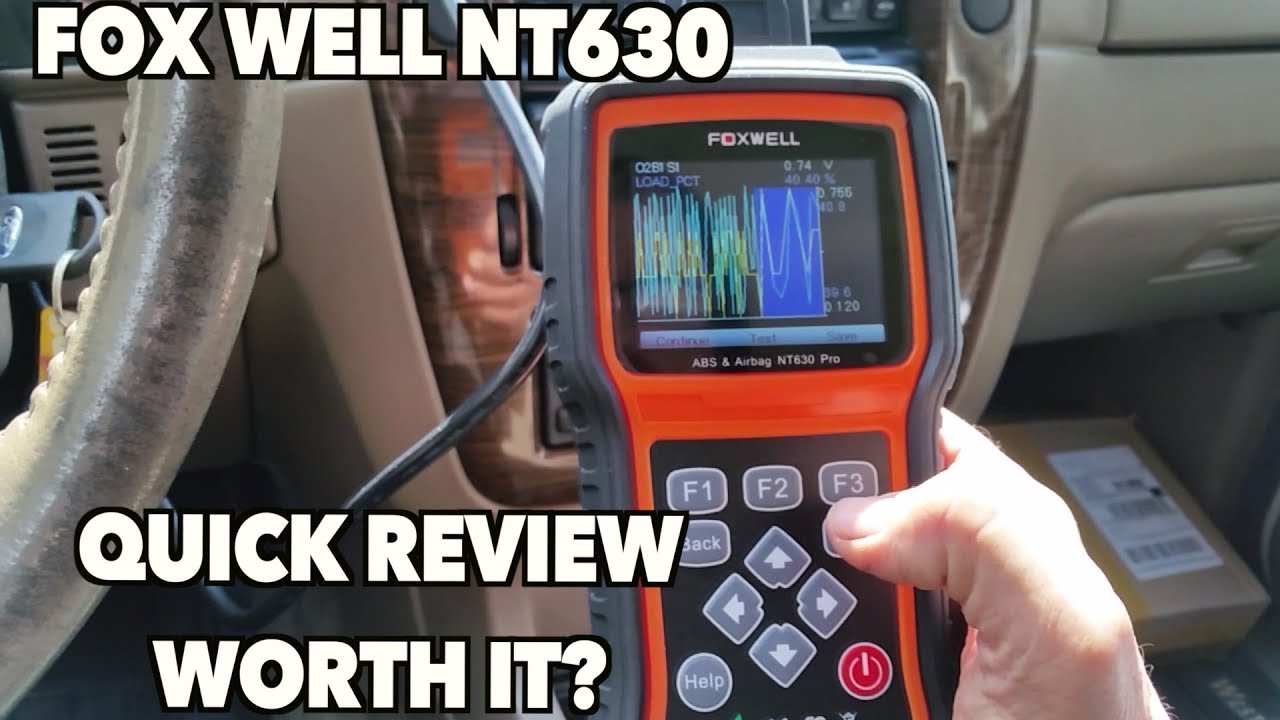 FOXWELL NT630 PRO OBD2/ABS/AIR BAG Code reader. Is It worth it?