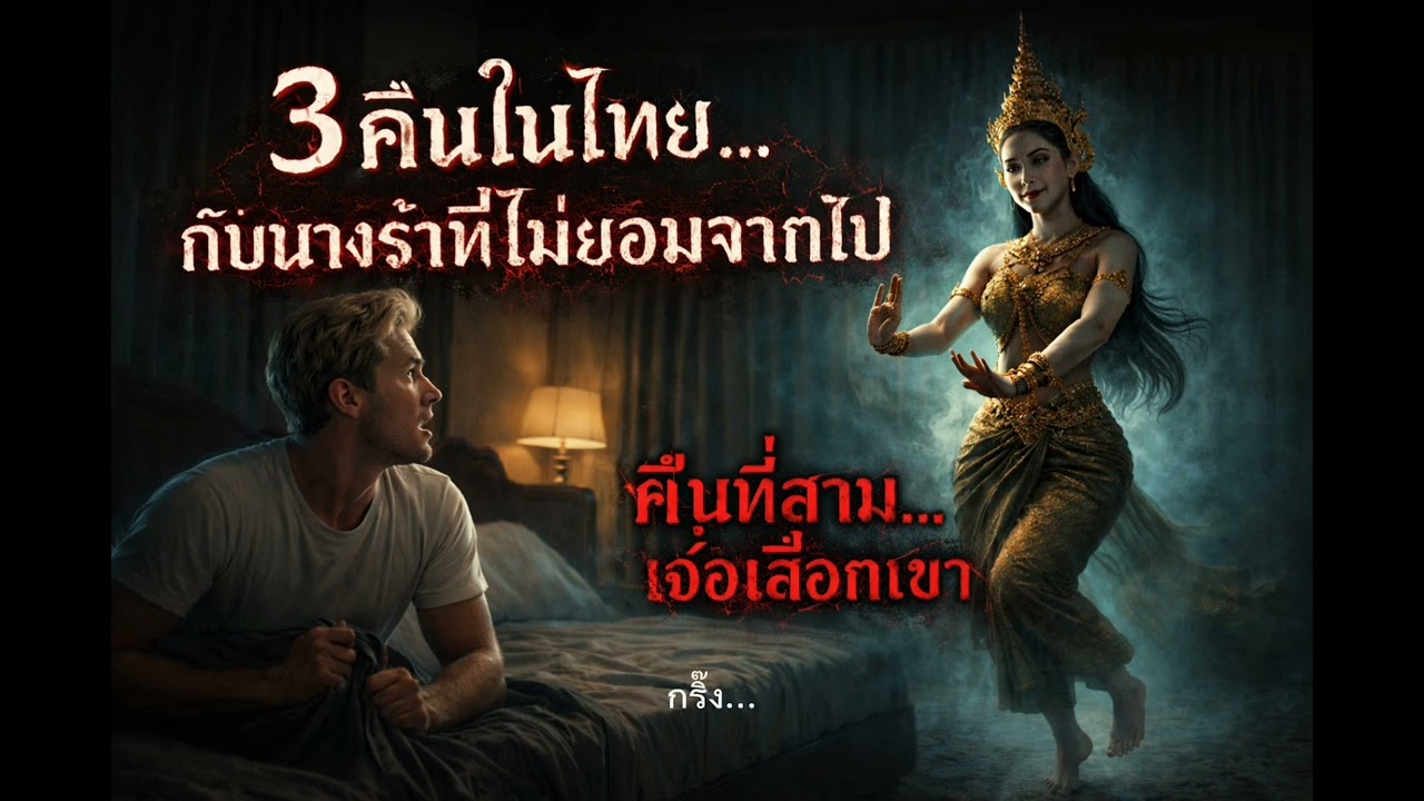 ฝรั่งเล่าเรื่องผีไทย คืนแรกถึงคืนที่3 บางอย่างกำลังทำอะไรกับผมอยู่