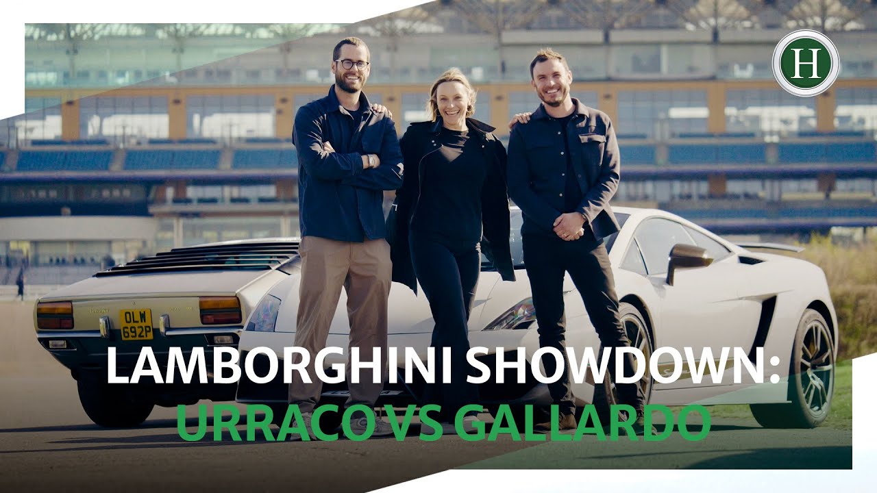 Lamborghini Gallardo vs Lamborghini Urraco: Old School vs New School