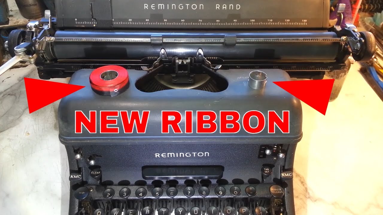 Remington Rand KMC Standard Typewriter, Ring Style, Noiseless, 1/2