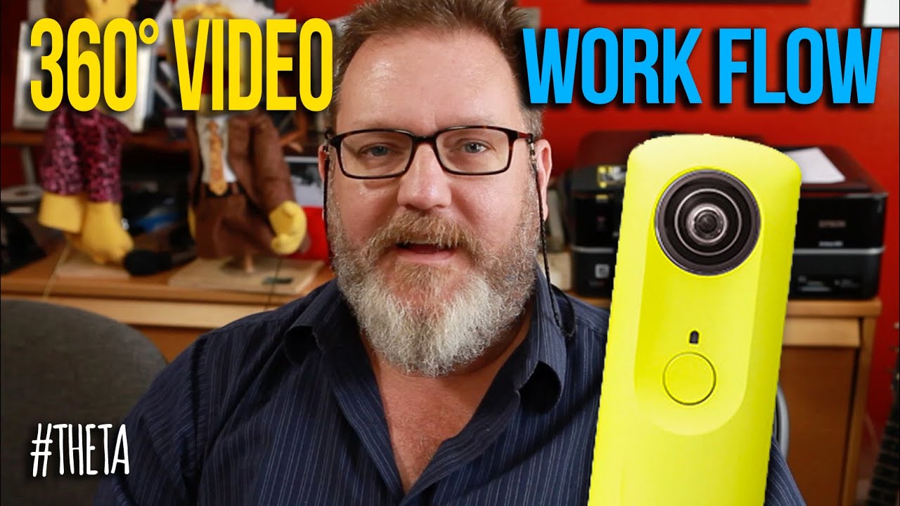 360° Vlog Editing Workflow - First Theta Camera How To