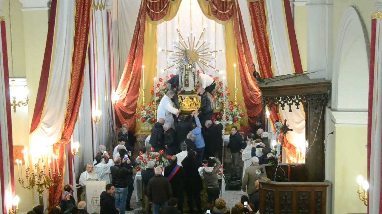 Intronizzazione di Sant'Antonio Abate a Novoli