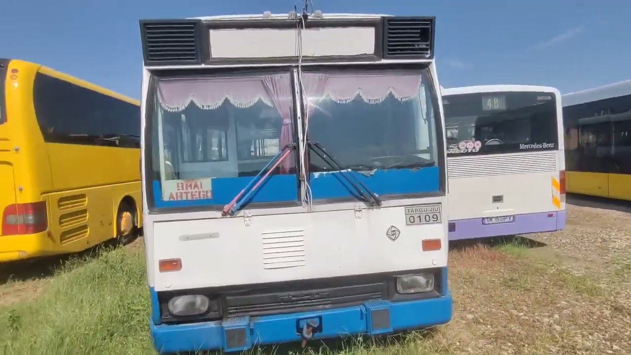 Troleibuzul 0109 în depoul RATT Timișoara