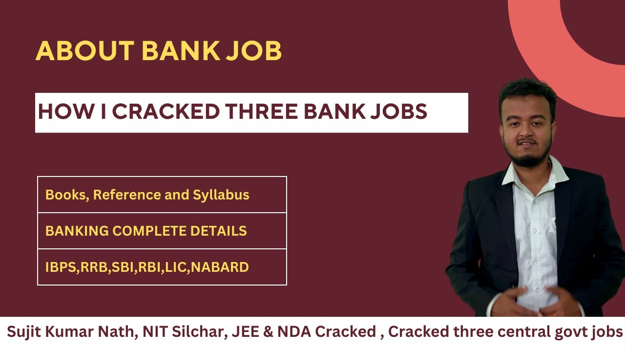 All about Banking Exams || IBPS, RBI, RRB,SBI || How I cracked three bank jobs