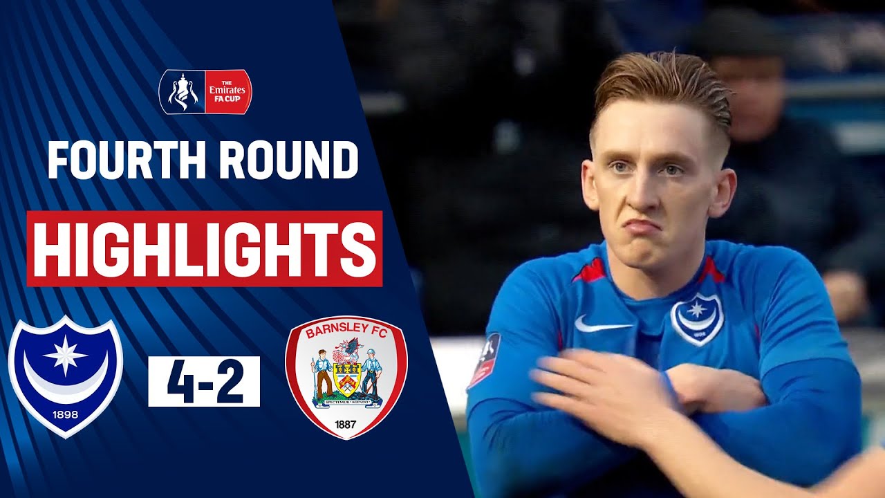 Marquis & Curtis on Target for Pompey! | Portsmouth 4-2 Barnsley | Emirates FA Cup 19/20