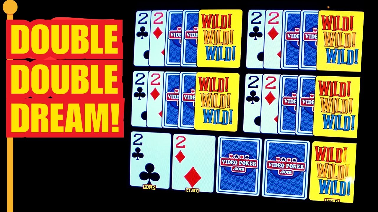 Dream Hand On Wild, Wild, Wild Video Poker