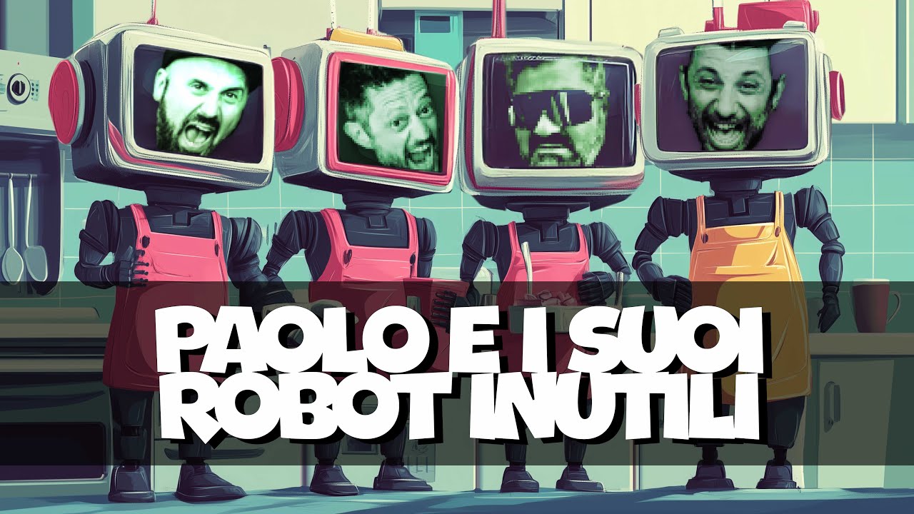 PAOLO E I SUOI ROBOT INUTILI [LO SPIONCINO]