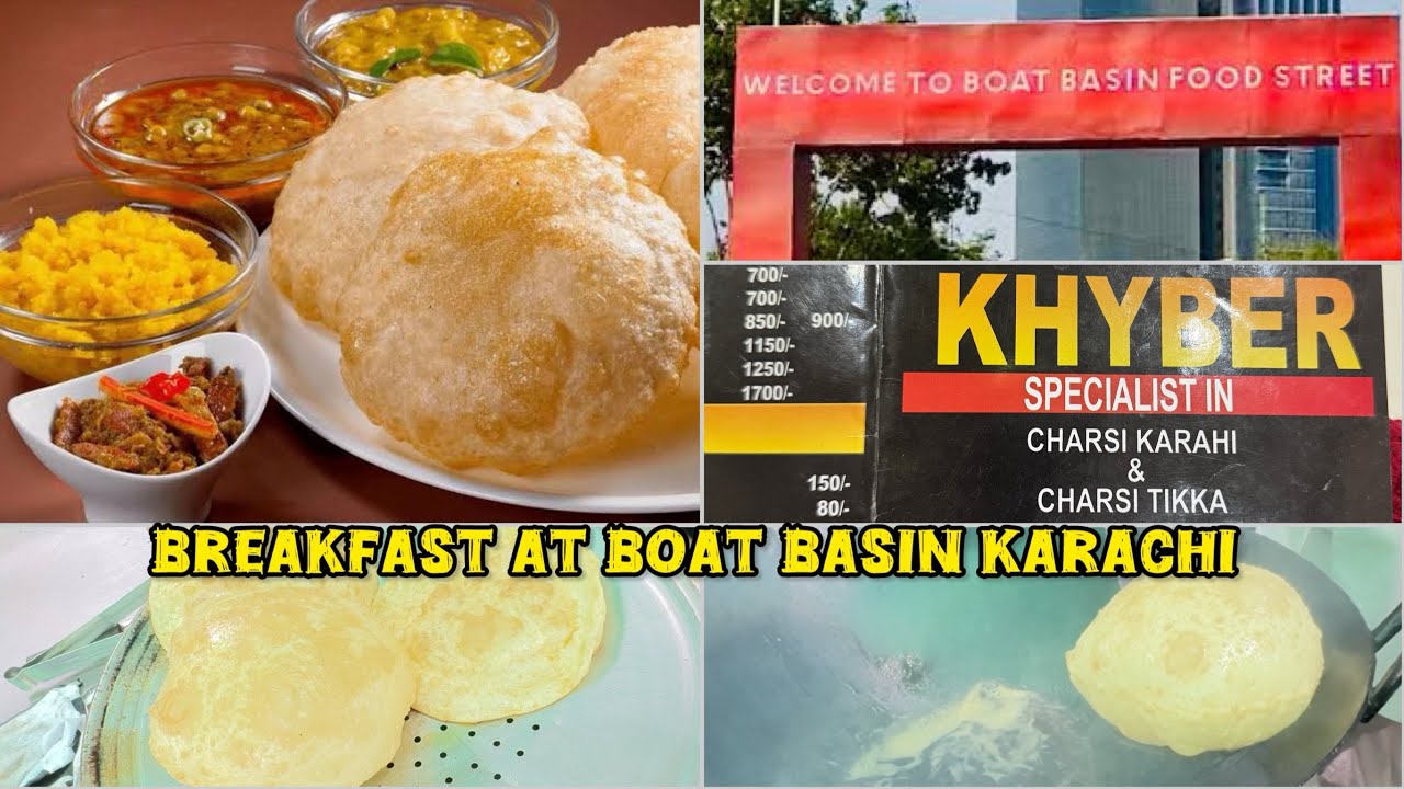 Boat Basin Food Street Karachi | Breakfast at Boat Basin Food Street #boatbasin #viral #breakfast 