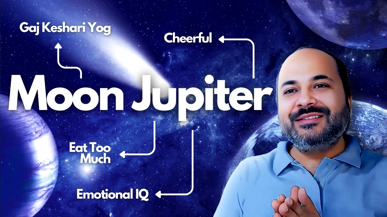 The Surprising Truth About GajaKesari Yoga Nobody Tells You |  A Raja Yoga Jupiter Moon Conjunction