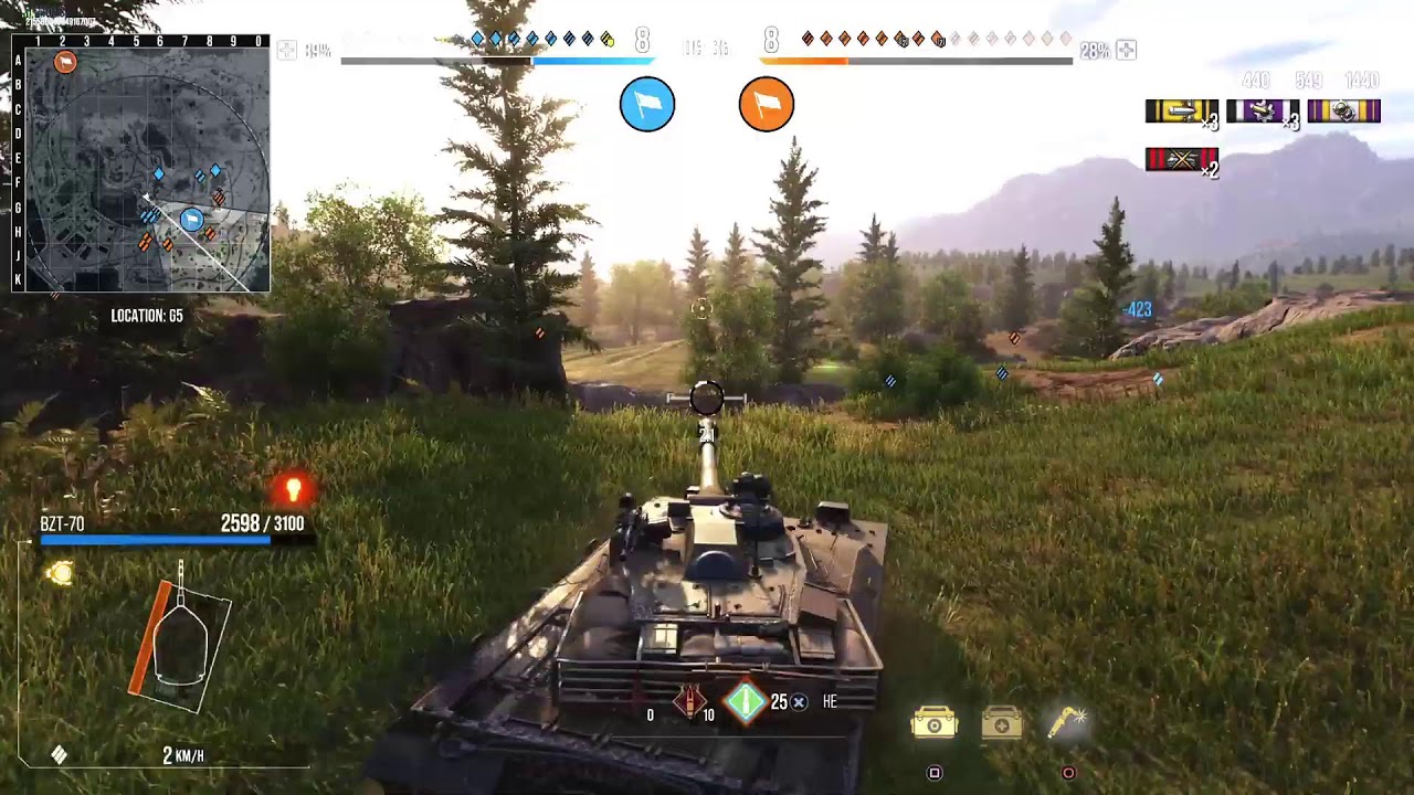 World of Tanks: Live at 6-Dead by 5 past with the CrippledCowboy