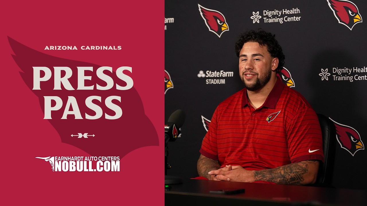 OL Chase Bisontis Introductory Press Conference | Arizona Cardinals 2026