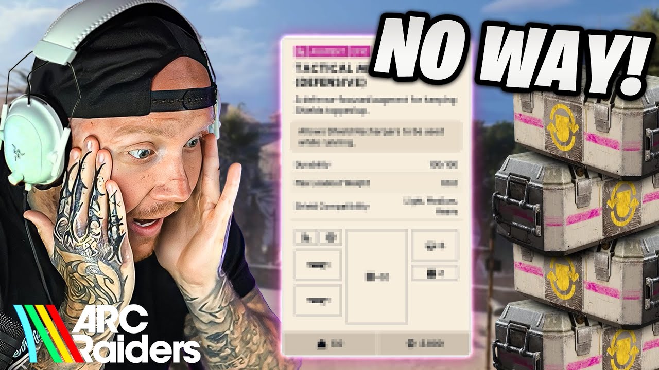 TIMTHETATMAN LOOTS HIS RAREST ITEM ON ARC RAIDERS