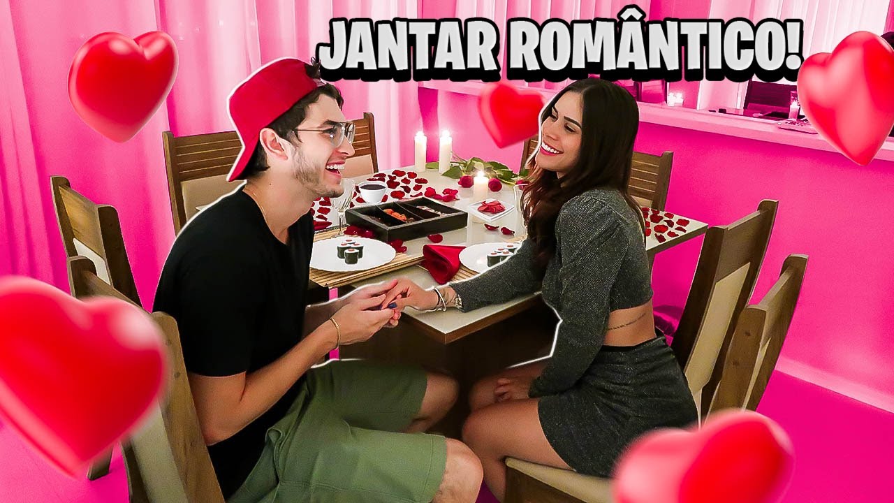 SURPREENDI MEU NAMORADO COM UM JANTAR ROMÂNTICO!!