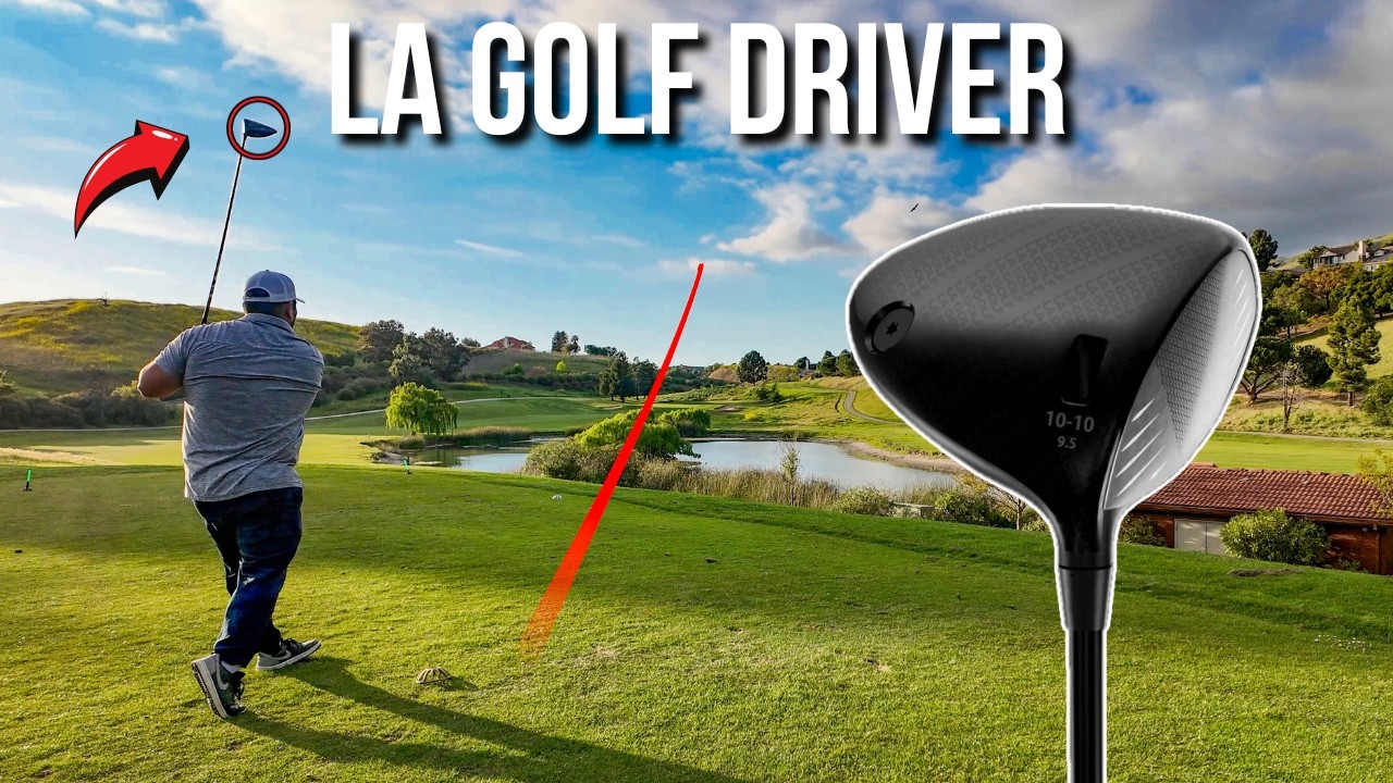 Mid Handicap tries the NEW LA Golf Driver - The First 14 Drives (