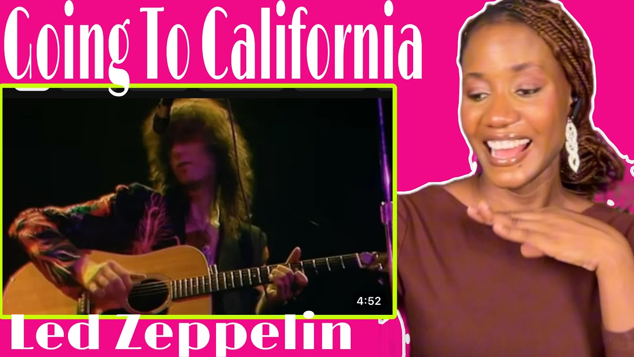First Time Reaction To Led Zeppelin - Going To California (Live at  EarlsCourt 1975 ) REACTION