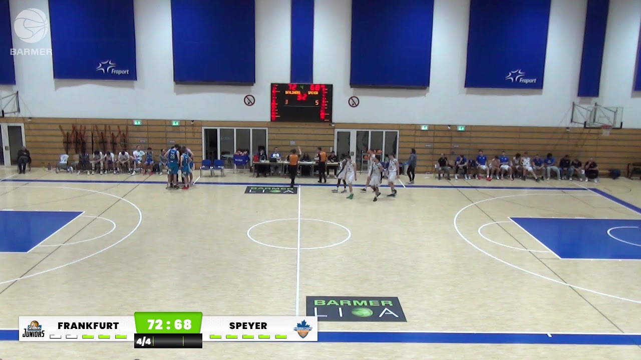 Barmer 2. Basketball Bundesliga FRAPORT SKYLINERS  Juniors vs. Ahorn Camp BIS Baskets Speyer