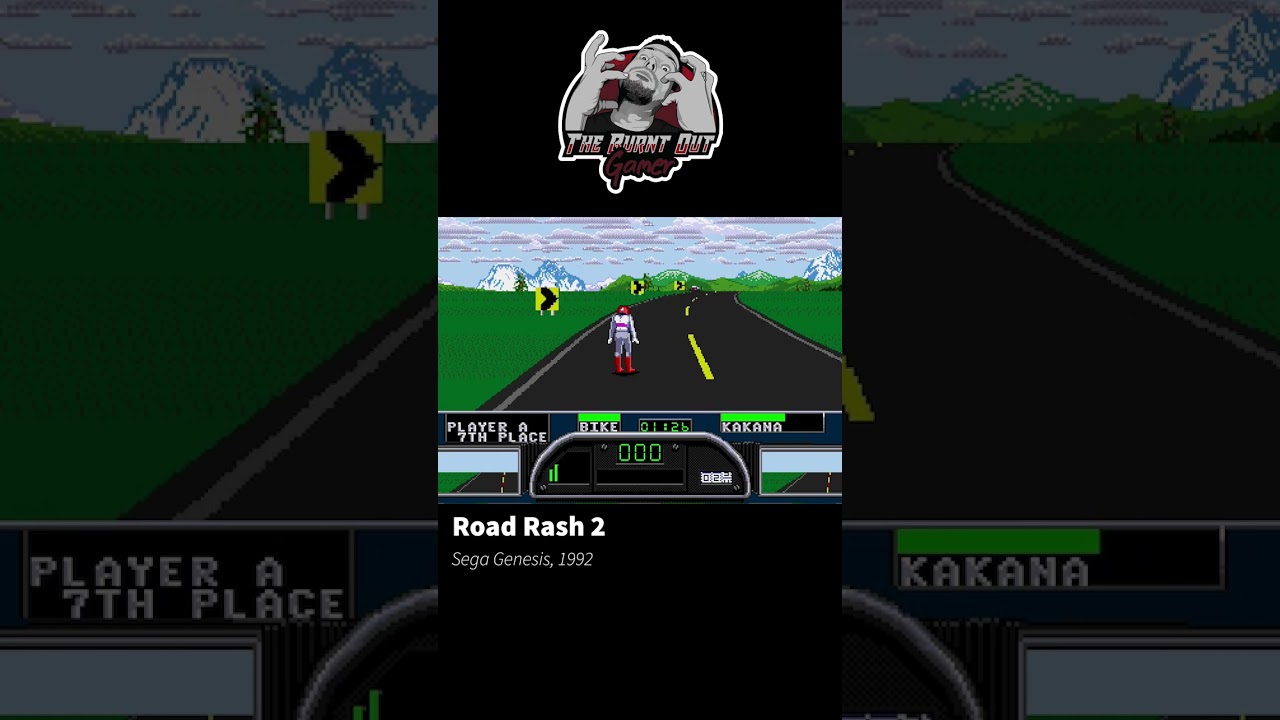 Road Rash 2 - SEGA GENESIS - 1992