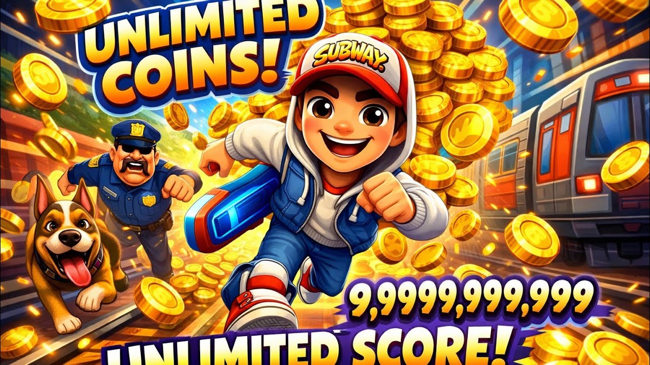 Subway surfers Hollywood unlimited 🪙 and money 🤑 is live!