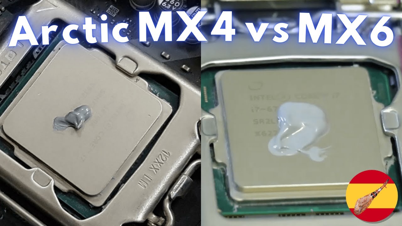 Arctic MX 6 vs Arctic MX 4, &iquest;Qu&eacute; Pasta T&eacute;rmica es Mejor?