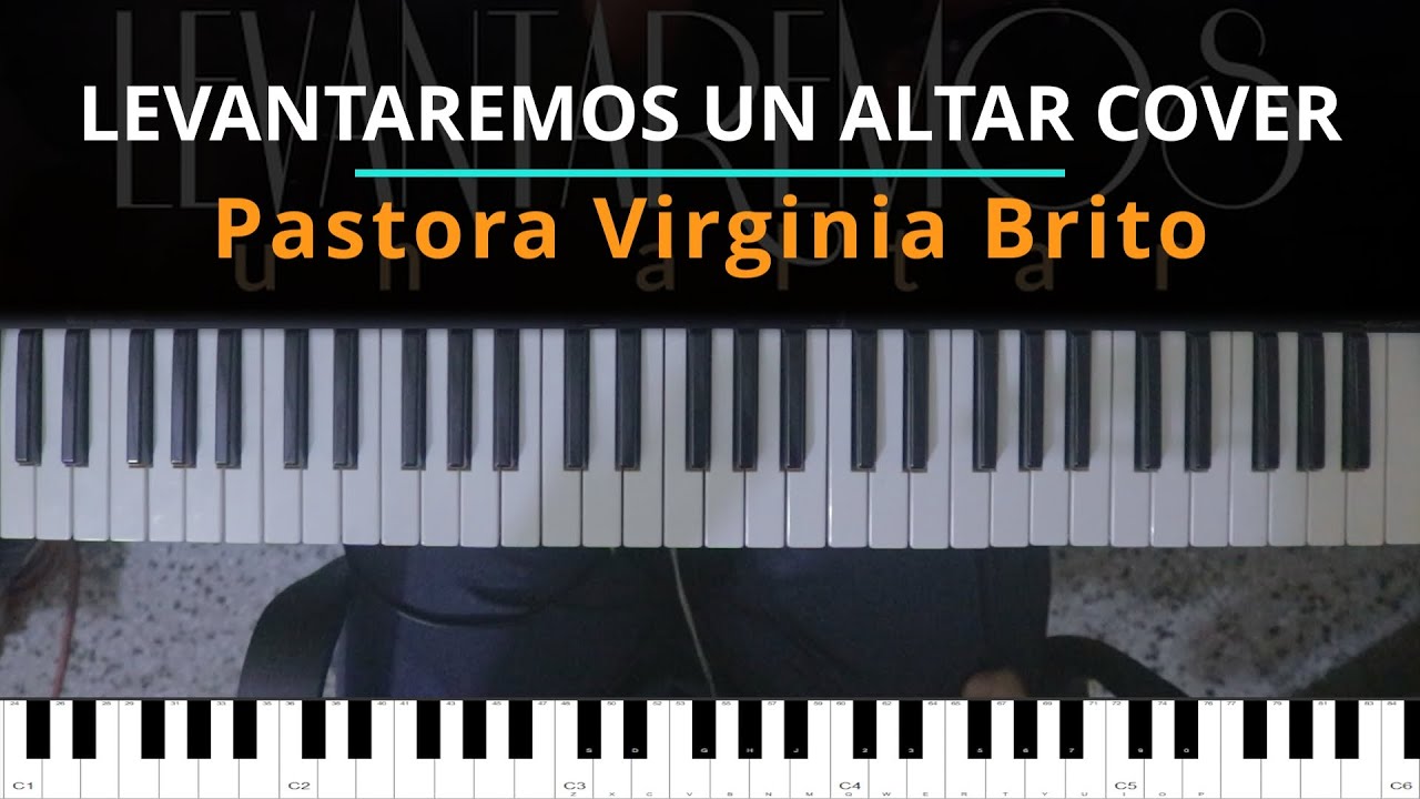 #TUTORIAL Levantaremos Un Altar COVER - Pastora Virginia Brito |Kevin Sánchez Music|