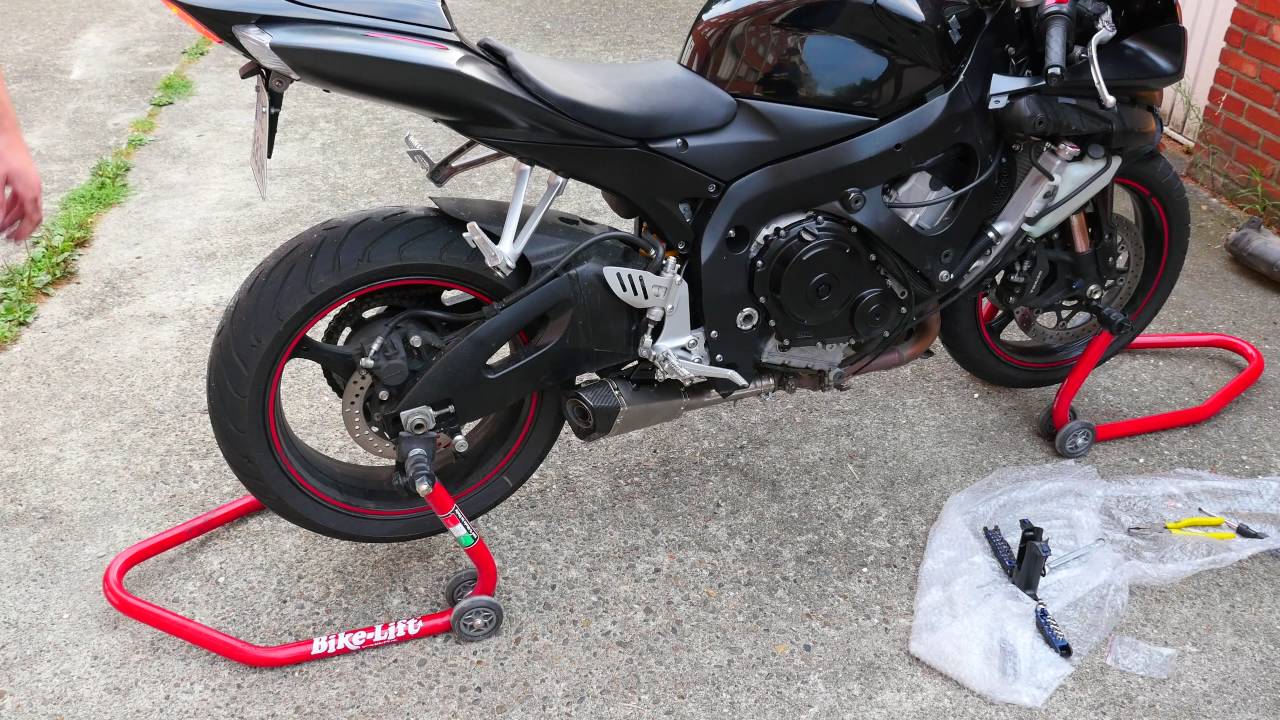 Nowy tłumik GSXR 750 k6 [4k]  ALIEXPRESS AKRAPOVIC