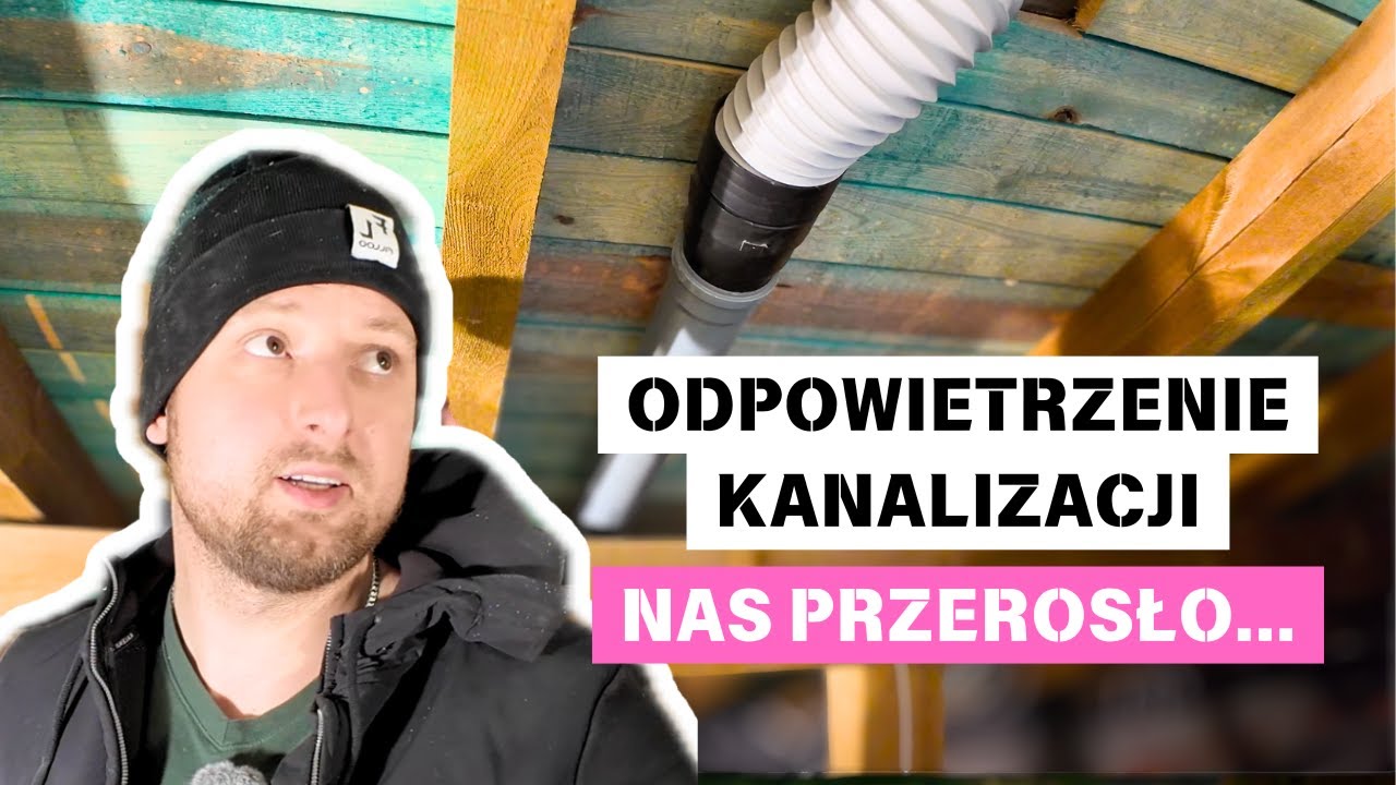 Odpowietrzenie kanalizacji | Nie było łatwo... | Budowa domu