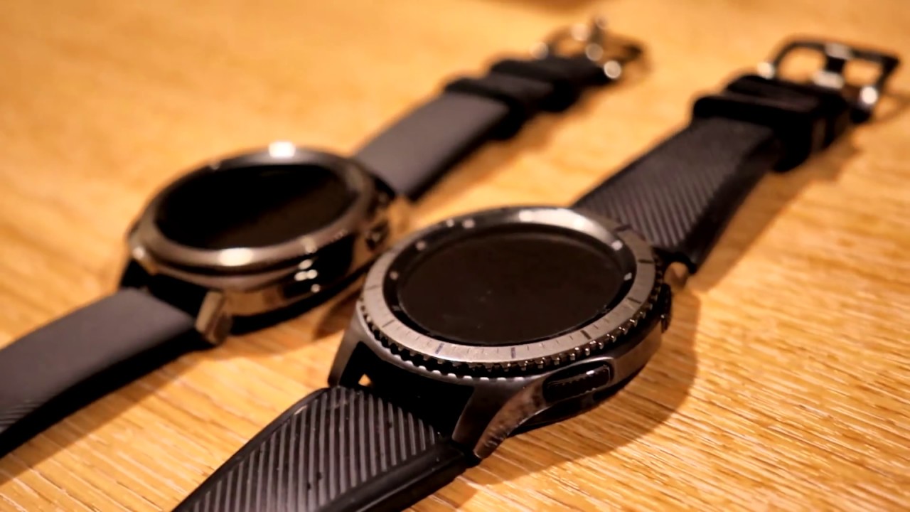 New Samsung Gear Sport Smart Watch - Unboxing and Gear S3 comparison