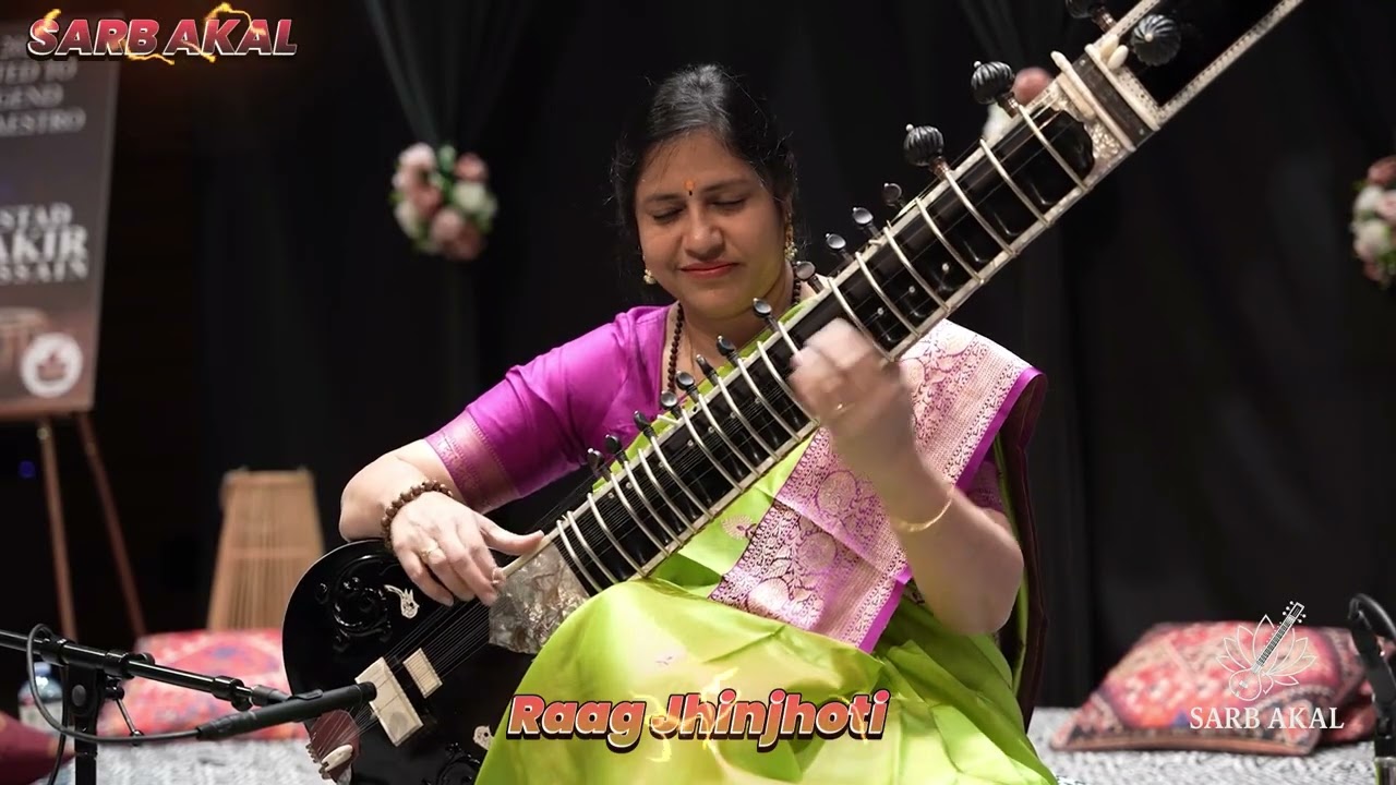 🎵 Vidushi Anupama Bhagwat - Raag Jhinjhoti #sitar #raagjhinjhoti #tabla #icmf2025 #calgaryevents