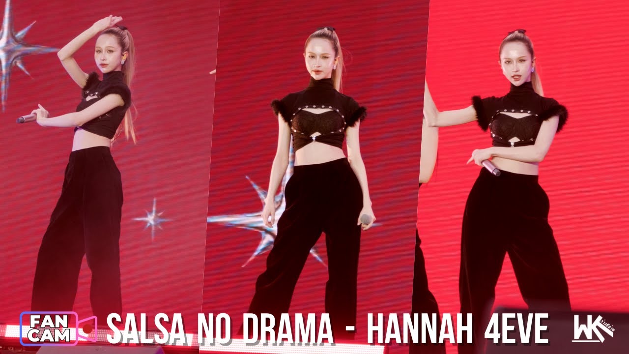 Salsa no drama - Hannah 4EVE FANCAM AT ICONSIAM 27122025