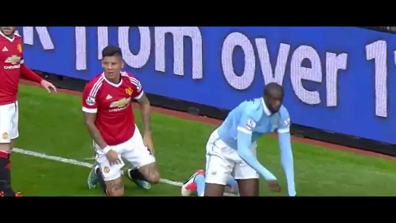 Marcos Rojo vs Man City HD 720p