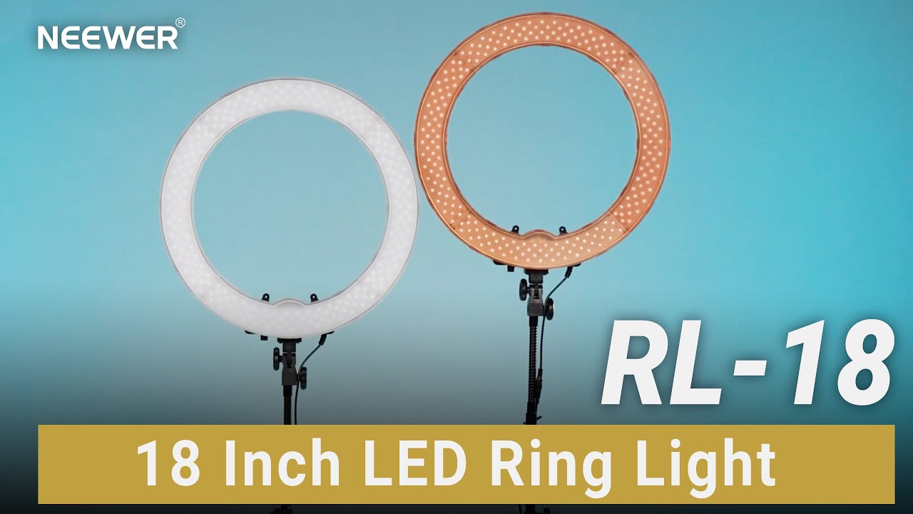 Introducing the NEEWER RL-18 18 Inch LED Ring Light
