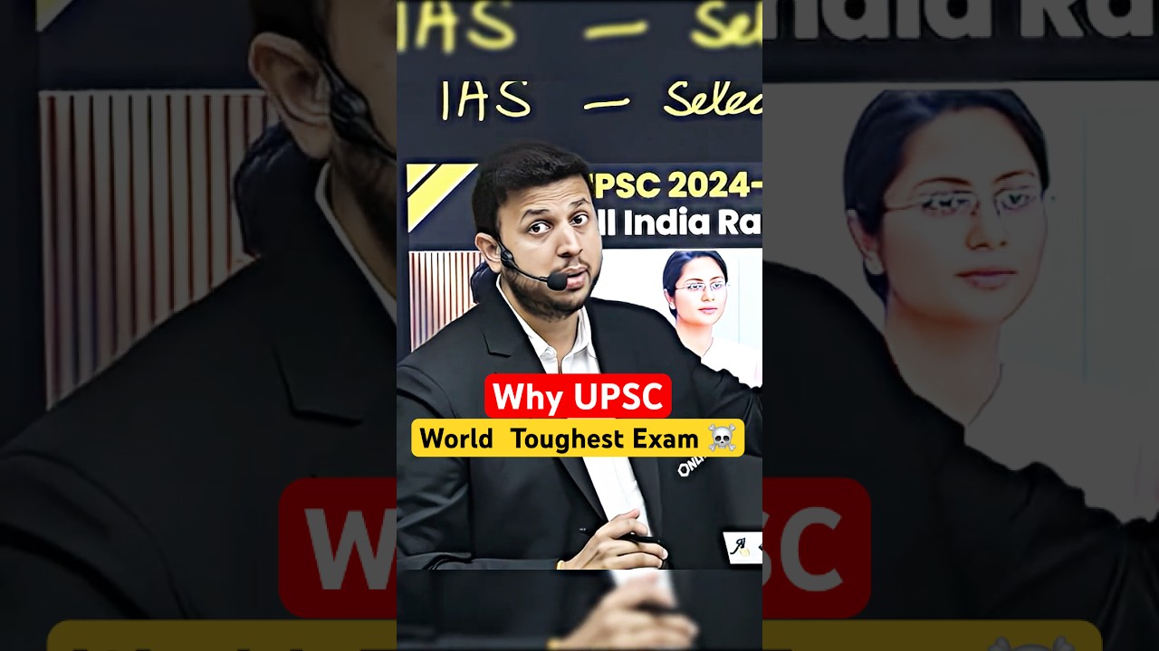 Why UPSC is toughest exam😱🔥#shorts #physicswallah