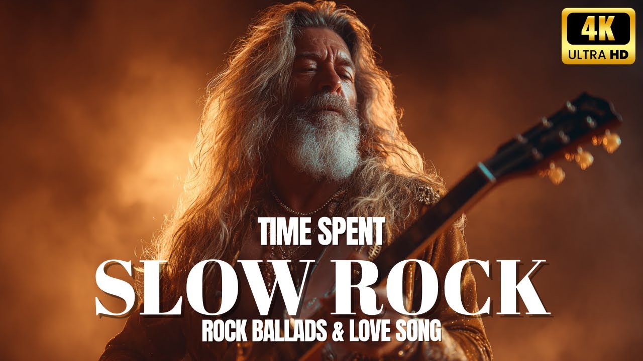 🎸 Relaxing Slow Rock Romantic Ballads | Music for Peaceful Mind & Heart