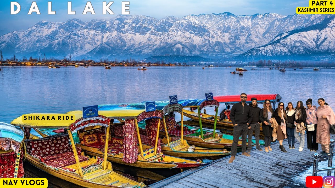 Shikara Ride in DAL LAKE | PART 4 | Kashmir Series | @NAVVLOGS1 #kashmir #jammukashmir #family