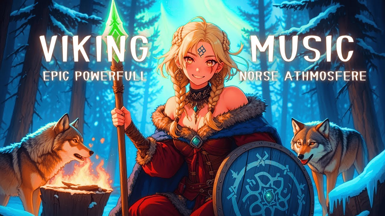 VIKING MUSIC | 1 Hour of Powerful & Epic Battle Music for Workout, Gaming & Focus