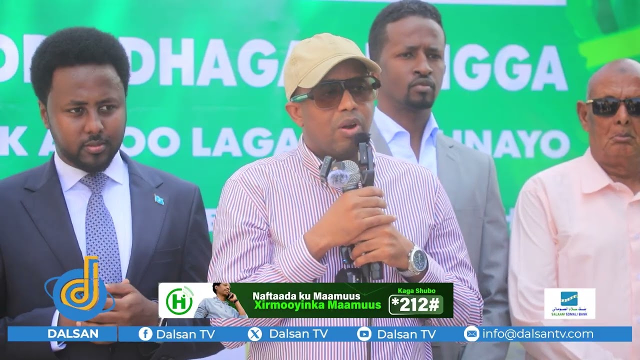 Ku-simaha Gudoomiyaha G/Banaadir oo dhagax dhigay 5 Wado Interlock ah oo laga hirgeliyey Yaaqshiid.