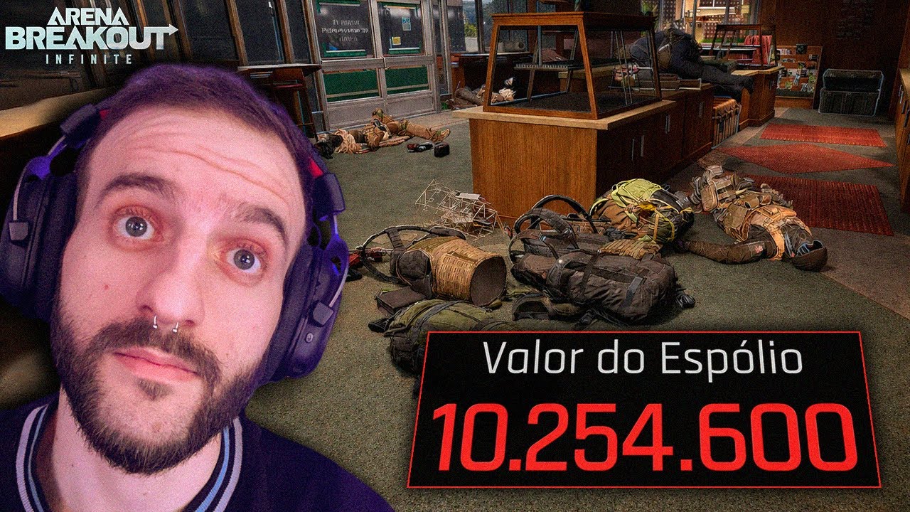 A FORRADA DE 10 MILHÕES QUE QUASE VIROU TRAGÉDIA NO AERO 💰 | Arena Breakout Infinite