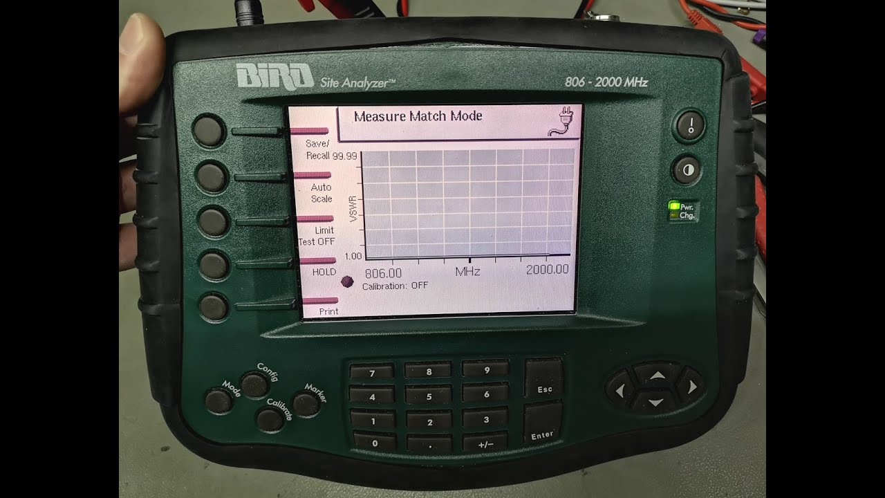 Bird Site Analyzer Model SA-2000 806-2000MHz test teardown