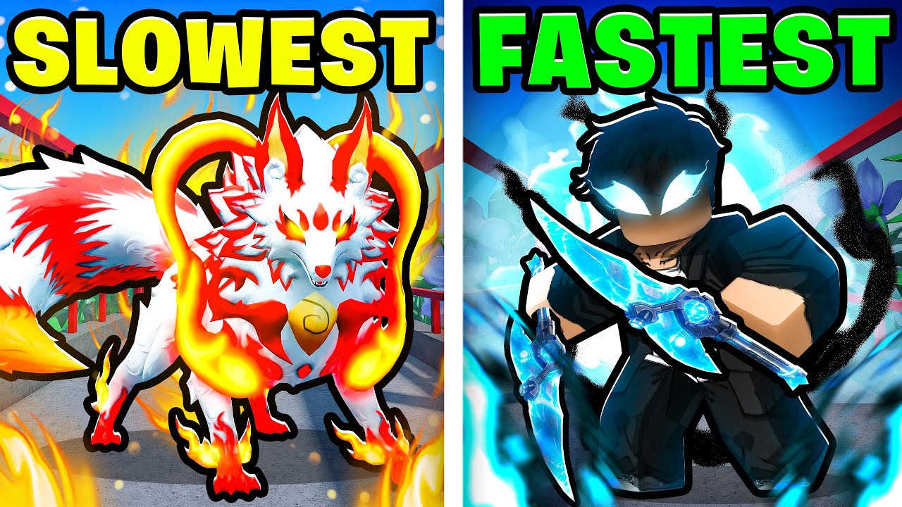 The FASTEST FRUIT In Blox Fruits..