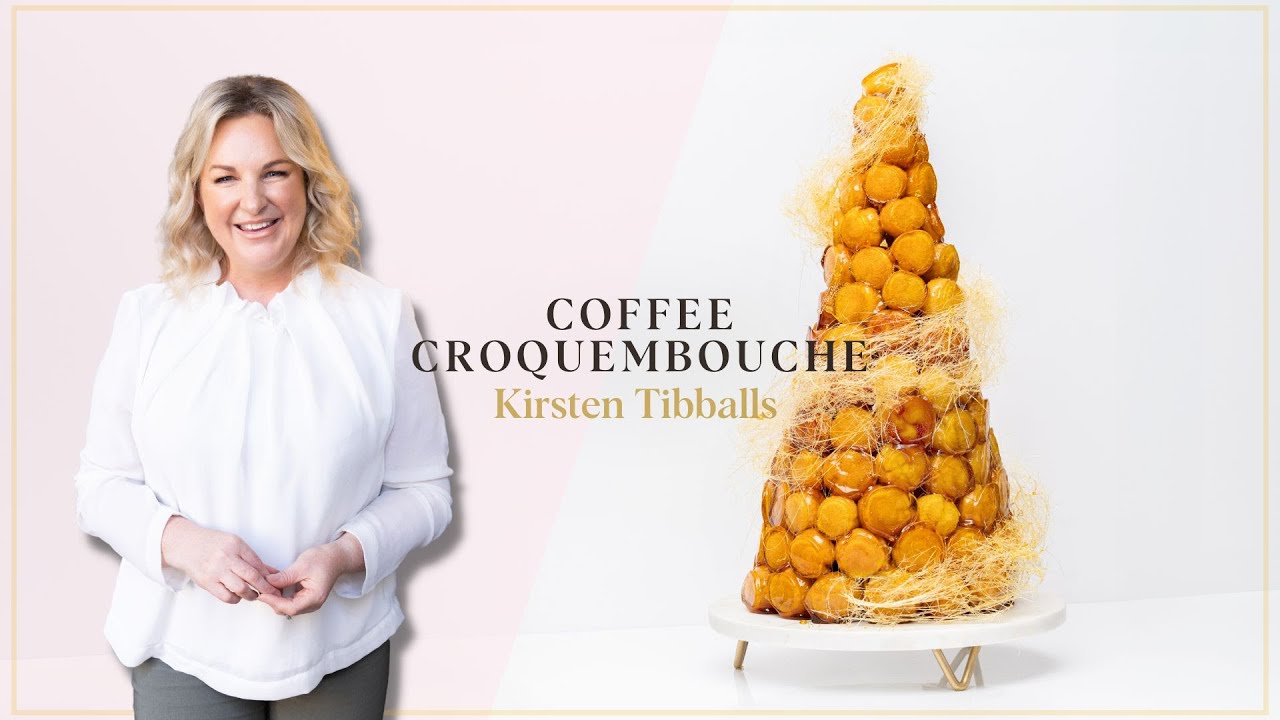 Coffee Croquembouche | Full Recipe | Kirsten Tibballs