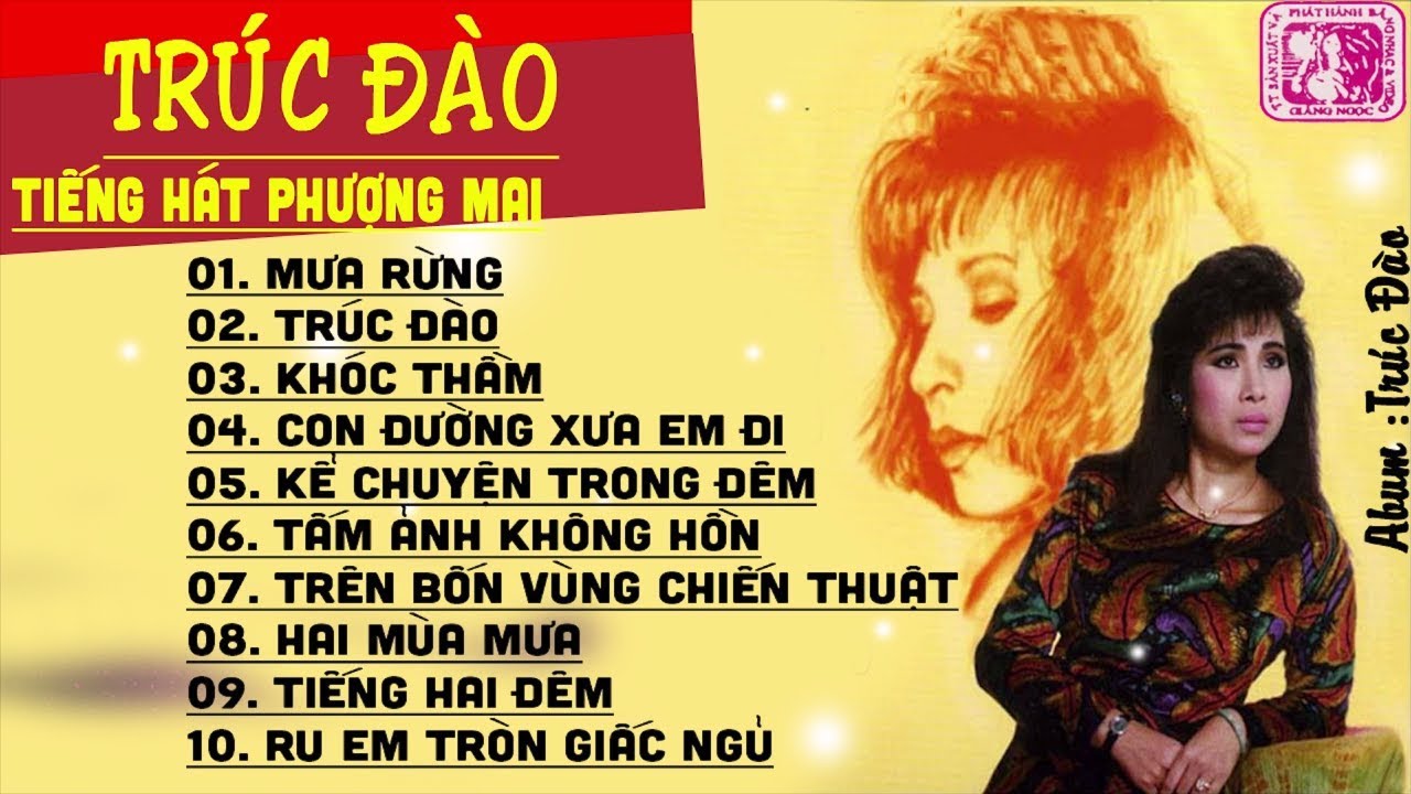 NHẠC VÀNG XƯA HẢI NGOẠI TIẾNG HÁT PHƯỢNG MAI | ALBUM TRÚC ĐÀO - NIỀM AO ƯỚC MỘT THỜI CỦA THẾ HỆ 8X