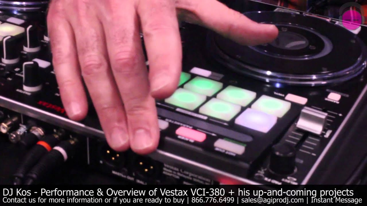 DJ Kos VCI-380 Performance & Interview | NAMM 2013 - agiprodj.com