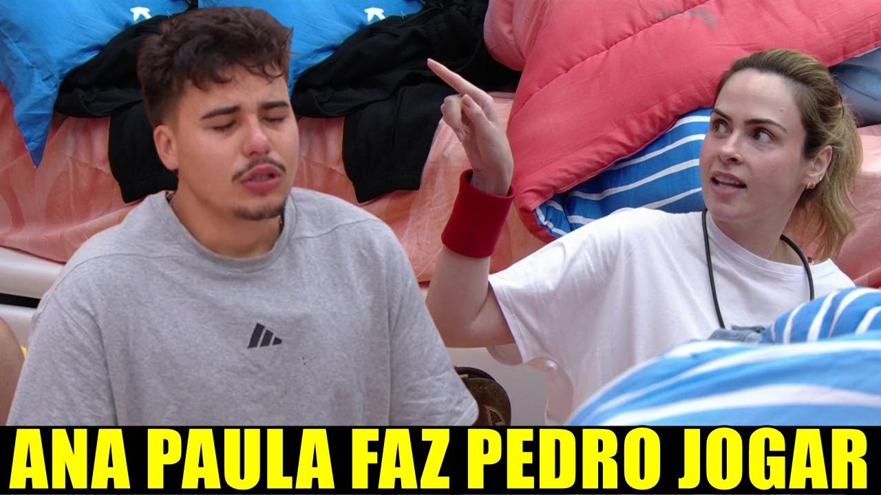 PEDRO SURTA E CHORA MUITO AP&Oacute;S ANA PAULA DIZER Q MANDOU D3M0N1OS P CIMA DELE
