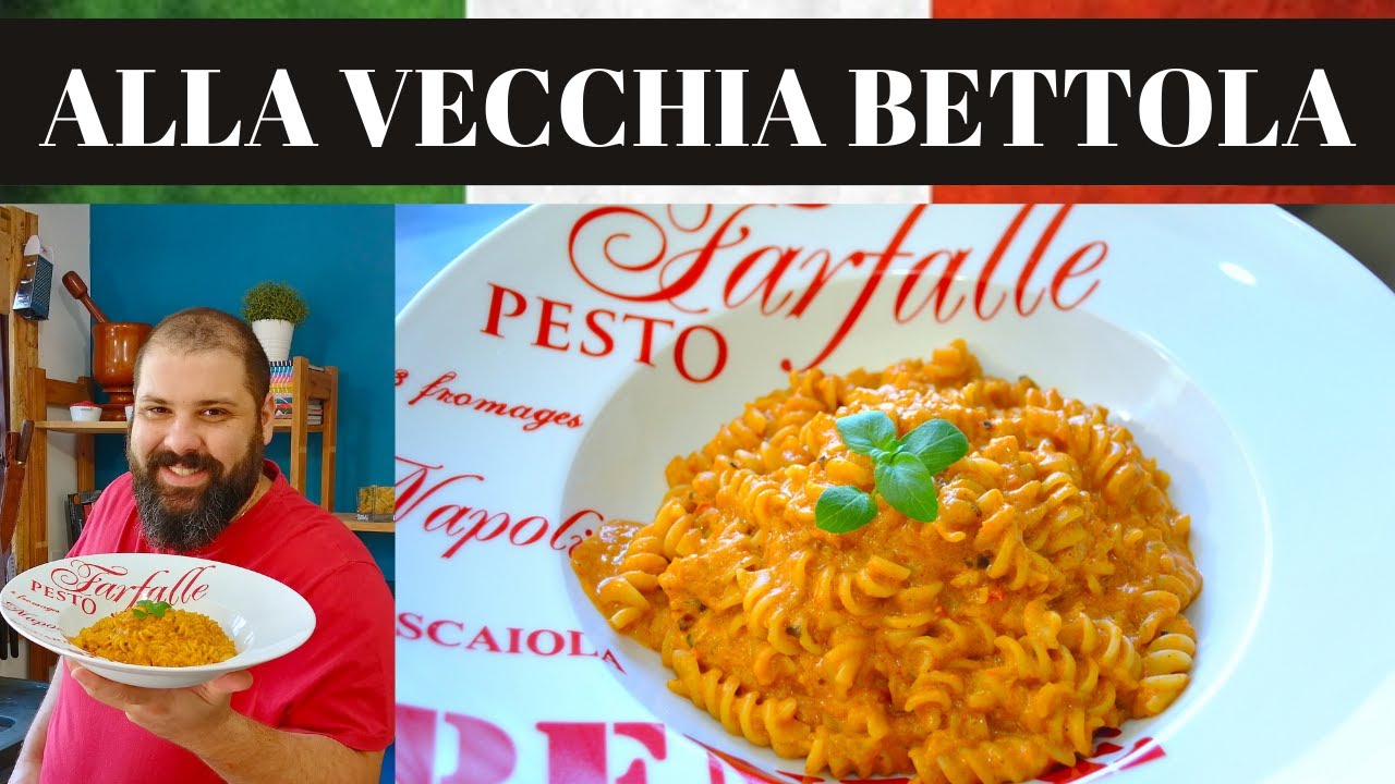 PASTA ALLA VECCHIA BETTOLA | MACARRÃO CREMOSO | RECEITA FÁCIL | CHEF NA TOSCANA